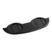 A black plastic Bunn drip tray cover with two round holes.