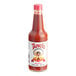 A close up of a Tapatio Hot Sauce bottle.