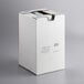A white cardboard box with a plastic bottle of Corn Oil inside.