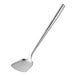 A Town stainless steel wok spatula with a long handle.