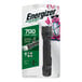 An Energizer TAC-R 700 rechargeable tactical metal flashlight in black packaging.