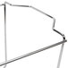 A Vollrath chrome plated wire chafer stand with curved metal rods.