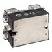 A dual solid state relay kit with a metal mounting plate and clear terminal covers.