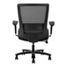 A Boss black office chair with a mesh back.