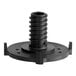 A stack of black round pre-breaker median grinds.