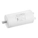 A white cylindrical HeyCafe Buddy Capacitor with a label.