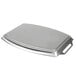 A silver rectangular Vollrath griddle pan with handles.