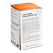 A white Tazo box of organic Refresh Mint Herbal Tea bags with black and orange text.