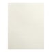 A white rectangular sheet of Choice Natural Linen Menu Paper with a black border.