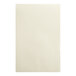 A white rectangular piece of Choice Natural Linen Menu Paper with black lines.