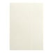 A white rectangular sheet of Choice natural linen menu paper with a black border.