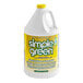 A white jug with a yellow label reading "Simple Green Lemon Scent Concentrated Cleaner"