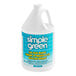 A white jug of Simple Green Lime Scale Remover with a blue and white label.