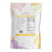 A white bag of Bossen Creme Brulee Powder Mix with yellow and pink text.