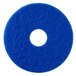 Scrubble by ACS 53-10 Type 53 10 inch Blue Cleaning Floor Pad - 5/Case
