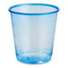 A Solo Ultra Colors cobalt blue plastic cup with a blue rim.