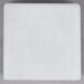 An American Metalcraft white marble card holder square on a gray surface.