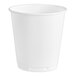 A Solo white plastic refill cup on a white background.