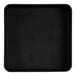 A black square melamine bowl.