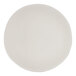 A Cal-Mil ivory melamine coupe bowl with a round rim on a white background.