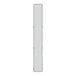 A rectangular white XtraLight vapor-tight light fixture with black edges and a glass cover.
