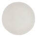 A Cal-Mil ivory melamine coupe bowl with a round rim on a white surface.