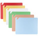 San Jamar Cut-N-Carry color-coded plastic cutting boards in four colors.