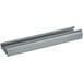 A long rectangular metal label holder with a handle on it.