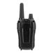 A black Midland X-TALKER walkie talkie with two antennas.