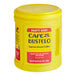 A yellow Cafe Bustelo espresso ground coffee can with a white lid.