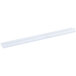 A clear plastic strip with a long handle.