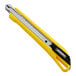 An Allway Tools yellow and black utility knife with stainless steel accents.