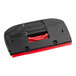 An Allway Tools Euro-Style Glass and Tile Scraper in a black and red plastic tool holder.