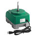 A green and grey AvaMix Cadet motor base with a black cord.