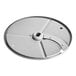 AvaMix Cadet 5/32" Slicing Disc, a circular metal object with a hole in the middle.