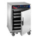 A Cres Cor AquaTemp cook and hold oven with a door open.