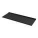 A black rectangular Borray meat shelf liner.