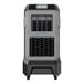 A white and black Portacool Apex 700 portable evaporative cooler on wheels.