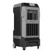 A close-up of a black and grey Portacool Apex 700 portable evaporative cooler.
