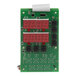 A green circuit board with red digital display.