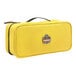 A yellow Ergodyne Arsenal Buddy Organizer bag with a black strap.