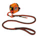 An Ergodyne Squids tape measure tethering kit in an orange and black bag.