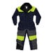 A blue and yellow Ergodyne N-Ferno insulated coverall with reflective accents.