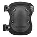 A black Ergodyne ProFlex knee pad with holes and a small logo on the cap.