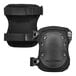 A pair of black Ergodyne ProFlex 335 knee pads with black straps and buckles.