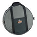 An Ergodyne Arsenal grey and black drum bag with black straps.