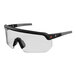 Ergodyne Skullerz safety glasses with a matte black frame and clear lenses.