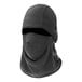 An Ergodyne black fleece and neoprene balaclava face mask.