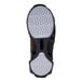 The black and white sole of an Ergodyne TREX slip-resistant traction device.