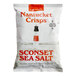 A case of 108 Nantucket Crisps Sconset Sea Salt Potato Chips bags with a lighthouse on the front.